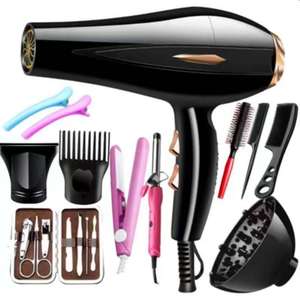 <span class=keywords><strong>Secador</strong></span> de Pelo <span class=keywords><strong>Profesional</strong></span> de Salón de 2000-2400W con Motor AC, Compra Uno y Lleva Seis, Incluye Concentrador de Peinado, <span class=keywords><strong>Secador</strong></span> Eléctrico de Plástico - Product Image 1