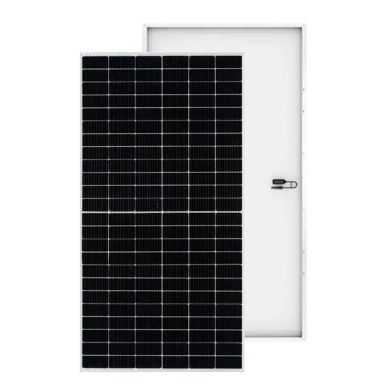 Best price Monocrystalline Solar Panel 500W 550W Half Cell High Power Bifacial Mono Photovoltaic Solar Panels For Home