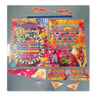 Kit de console de jeu de flipper avec acrylique