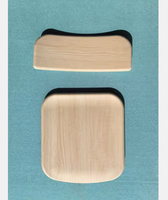 Conjunto de Mesa y Silla Escolar Moderna Qinfeng, Escritorio de Madera 1100x450mm, Silla 360x390mm, Duradero, Ignífugo, Ecológico y Cómodo
