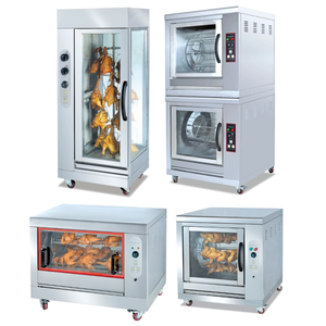 Commercial Offre Spéciale petit en acier inoxydable gaz de poulet rôti torréfaction tournebroche four griller grill machine gaz asadores de pollo - Product Image 6