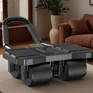 Ruota Addominale Portatile - Allenatore Core Leggero, Resistente ed Ecologico per <span class=keywords><strong>Fitness</strong></span> in Movimento - Product Image 2