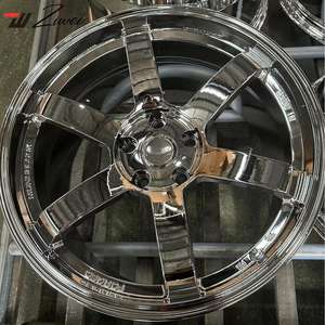 신형 ZW 단조 5X112/<span class=keywords><strong>120</strong></span>/114.3 크롬 실버 오목 휠 M2/M3/M4/M5 및 17-20인치 림용 - Product Image 5