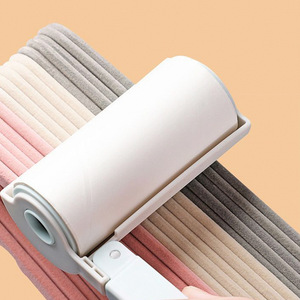 Percha de terciopelo para ropa, tipo gancho rectangular, para bebés, niños pequeños, recién nacidos, organizador de ropa, percha para abrigos - Product Image 1