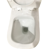 Sanitaire Suites Carré Une Pièce Toilette et Mur Accroché Lavabo Évier Céramique Eau Placard Wc Toilette Ensemble pour Salle De Bains Hôtel