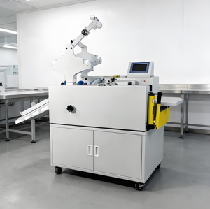 VS-450S 330mm SRA3 A3 Plastifieuse de documents commerciale entièrement automatique hydraulique à alimentation, découpe et empilage automatiques - Product Image 4