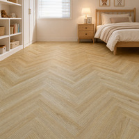 SPC Vinyl-Bodenbelag Wasserdichte Planken mit Starrem Kern und Klicksystem 8mm Moderner Verschleißfester Bodenbelag für Wohnungen, Gewerbe und Büros