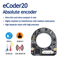 Encodeur magnétique rotatif à arbre creux, haute précision, sorties de valeur absolue, interface RS485