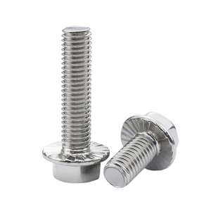 Perno Hexagonal con Brida DIN6921 de Bajo Precio, Acero al Carbono/Inoxidable M6-M20, Perno Hexagonal con Brida Zincado M10x30, Pernos y Tuercas para <span class=keywords><strong>Moto</strong></span> - Product Image 6