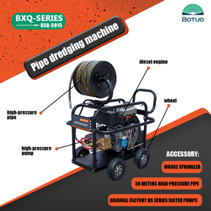 Factory Direct Sales 22HP Sewer Jetter 150Bar 50LPM Industrial Pipe Machine for Large Sewer Line Unclogging High P - Product Image 5
