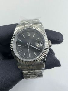 Montre mécanique automatique de haute qualité avec mouvement NH35, bracelet en acier inoxydable, calendrier, vente en gros - Product Image 2