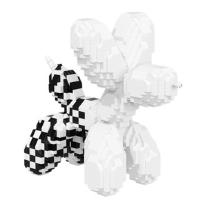 Nouveautés Balody Blocks : Jouets de construction en <span class=keywords><strong>diamant</strong></span> Chien Ballon, <span class=keywords><strong>Puzzle</strong></span> en plastique, Modèle <span class=keywords><strong>3D</strong></span>, Mini briques animales pour enfant, Cadeau - Product Image 5
