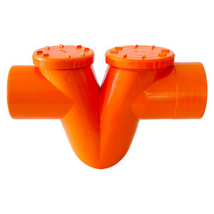 Siphon monolithique en cuivre et plastique PVC 125-50mm huile et gaz liquide Siphon tuyau coulée Technique numéro de modèle tête - Product Image 3