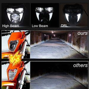 2023 nouveau phare LED DRL pour <span class=keywords><strong>KTM</strong></span> <span class=keywords><strong>200</strong></span> 300 350 500 XC-W SIX DAYS <span class=keywords><strong>EXC</strong></span>-F <span class=keywords><strong>EXC</strong></span> - Product Image 5