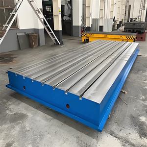 لوح حديدي لآلة الاختبار مع حواف على شكل حرف T وقاعدة، مصنوع من الحديد الزهر - Product Image 4