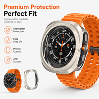 Funda Protectora Skerwal Mate para PC, sin Protector de Pantalla, a Prueba de Golpes, para Samsung Galaxy Watch8 40 44mm Ultra