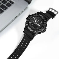 Montre-bracelet numérique haut de gamme pour homme TOMI T233, vente en gros, personnalisable, résistante à l'eau 3 ATM, calendrier, lumineuse, montre électronique pour homme