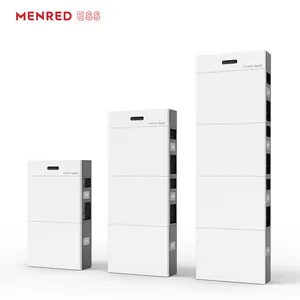 MENRED ESS LFP.6144.G3 Batterie au lithium fer phosphate avec 300 ampères et puissance de support maximale d'un onduleur de 15kW