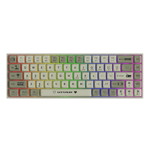 <span class=keywords><strong>Teclado</strong></span> Mecánico Compacto con Cable AJAZZ AK680 Original, 68 Teclas Intercambiables en Caliente con Retroiluminación Multicolor y Amortiguación de Espuma EVA - Product Image 3