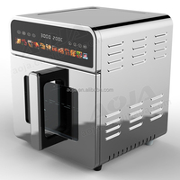 AOJA Vente en gros directe d'usine Friteuse à air sans huile de 10 litres Four électrique avec micro-ondes, porte ouverte, mise hors tension Four personnalisé OEM