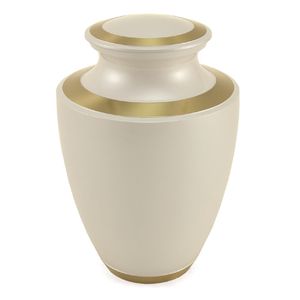 Urne de cendres funéraires faite à la main métallique pour les services funéraires Urnes de cendres pour adultes gravées en noir royal à vendre - Product Image 5