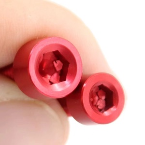 M3M4M5M6 7075อลูมิเนียมอัลลอยด์หกเหลี่ยมสกรูหัวหกเหลี่ยมหลายสีอัลเลนจ์หัวหกเหลี่ยมสลักเกลียวเครื่องอลูมิเนียม - Product Image 6