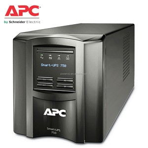 APC UPS para el hogar Protector contra sobretensiones Schneider SMT750I APC UPS 750VA de onda sinusoidal pura UPS torre de energía de respaldo de energía ininterrumpida APC - Product Image 1