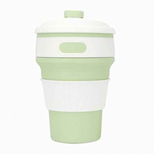 Food-Grade <b>Collapsible</b> Silicone, Leak-Proof Sports Design, Large Capacity Portable <b>Cup</b> - Product Image 2