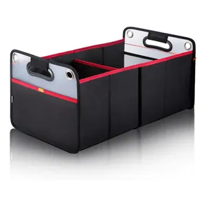 折叠式汽车行李箱收纳器可折叠汽车行李箱收纳器储物便携式食品杂货集装箱