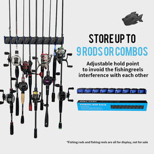 <span class=keywords><strong>Support</strong></span> de <span class=keywords><strong>canne</strong></span> à pêche <span class=keywords><strong>vertical</strong></span> robuste professionnel personnalisé pour un stockage fiable - Product Image 3