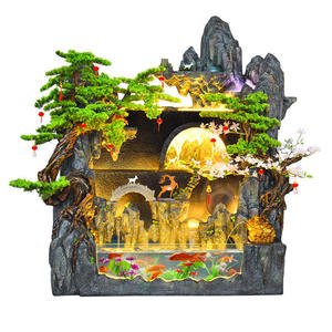Grande fontaine à eau de 2 mètres pour l'entrée du salon Fontaine de <span class=keywords><strong>jardin</strong></span> <span class=keywords><strong>zen</strong></span> au sol pour étang à poissons - Product Image 6