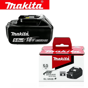 Baterai Alat Isi Ulang Asli Lithium Ion Makita 18V 6.0AH 6000mAh, Cocok untuk Model BL1860B/BL1860/BL1850 Alat Listrik. - Product Image 1