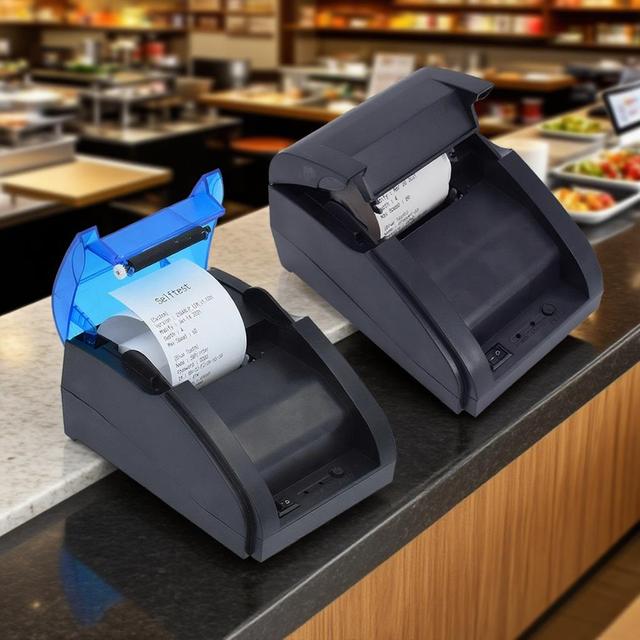 New Design WOSO 58mm 203dpi Direct Thermal Printing USB ESC/POS 1-Year Warranty Receipt Printer in Stock