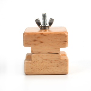 Factory Direct Sales Watch Dial Holder Repair Tools Parts Wood Work <strong>Bench</strong> Wooden Fixed Seat - Product Image 5