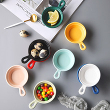 Platos de Porcelana Esmaltada Mini Ecológicos Desechables con Grabado para Salsas, Ketchup y Especias, Ideales para el Regreso a Clases - Product Image 5
