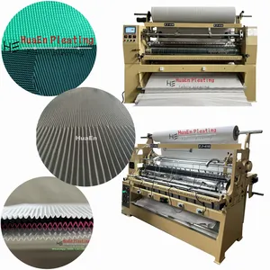 Changzhou Huaen Factory Manufacturer ZJ-416 toothpick pleat Applicable to fashion home textiles leather plisse machine