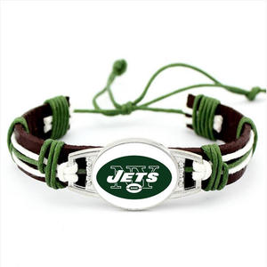 Pulsera de equipo de fútbol americano Hombres Mujeres Unisex Fútbol Béisbol Pulsera deportiva ajustable - Product Image 2