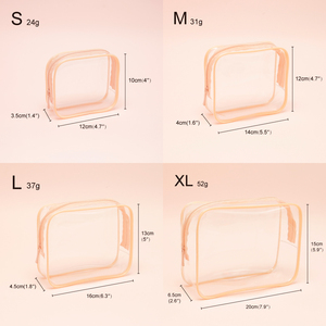 Borsa per il Trucco con Chiusura a Cerniera, Pochette da Viaggio Impermeabile per Signore e Donne - Product Image 3