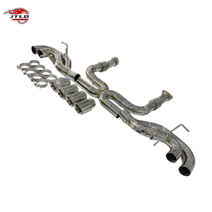 Sistema de escape <span class=keywords><strong>deportivo</strong></span> de acero inoxidable 304 de ajuste directo 2021-2024 <span class=keywords><strong>Chevy</strong></span> Corvette C8 Z51 tubos de escape mejorados - Product Image 5