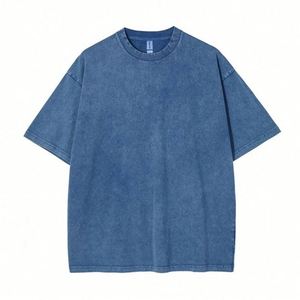 Design Loose Fit Graphic or Blank Options 230g Streetwear Style Cotton T-<b>Shirts</b> - Product Image 4