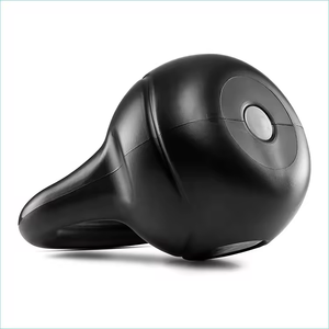 أوزان كيتل بيل أسمنتية سوداء عالية الجودة بشعار مخصص للتدريب على القوة في صالات الألعاب الرياضية والمنافسات - Product Image 2