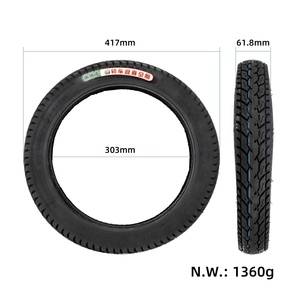 Pneu tubeless 16*2.5 (PZ-003) adapté aux vélos électriques de 16 pouces, pneus sous vide, petits pneus BMX et pneus de ville pour trottinettes. - Product Image 2