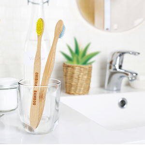 Brosse à dents ronde <span class=keywords><strong>super</strong></span> douce biologique en gros, très vendue, pour enfants et adultes, avec étui et support personnalisés écologiques - Product Image 6