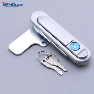 AB302-1 en alliage de Zinc plat serrure réseau armoire porte panneau serrures interrupteur <span class=keywords><strong>clé</strong></span> matériel industriel pour serrure <span class=keywords><strong>plate</strong></span> pièces pneumatiques - Product Image 2