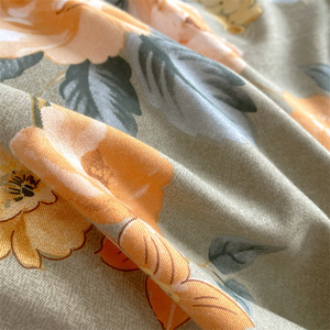 Parure de lit 4 pièces en coton brossé 100% épaissi, pur coton, 200x230, chaude pour l'automne et l'hiver, <span class=keywords><strong>220x240</strong></span>, lit <span class=keywords><strong>double</strong></span> - Product Image 2