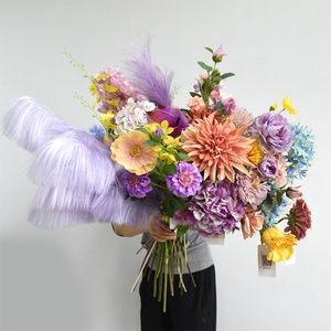 Nuevo Arreglo Floral Artificial <span class=keywords><strong>de</strong></span> Fábrica, <span class=keywords><strong>Camino</strong></span> <span class=keywords><strong>de</strong></span> <span class=keywords><strong>Mesa</strong></span> para Decoraciones <span class=keywords><strong>de</strong></span> Pascua y <span class=keywords><strong>Navidad</strong></span>, Múltiples Colores - Product Image 6