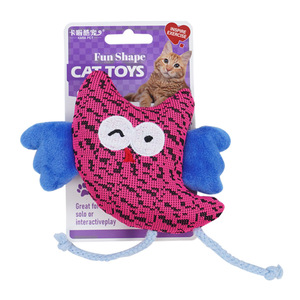 Juguetes duraderos para masticar hierba gatera para aliviar el aburrimiento y dentición juguetes para gatos de peluche con Limpieza de dientes uso interior/exterior - Product Image 6
