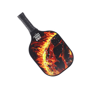 Ensemble de raquettes de pickleball KIRATE en fibre de verre Z003, approuvé aux États-Unis, équipement d'entraînement avec 2 raquettes, 4 balles et sac de transport - Product Image 4