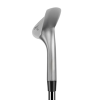Wedge de golf 60 degrés, tête en acier inoxydable forgé CNC, club de sable avec grip en caoutchouc pour hommes et femmes