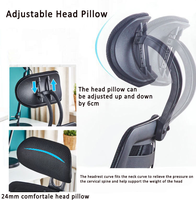 Hebei chaise de bureau à dossier haut avec ascenseur à gaz bureau pivotant maille PU matériel Design moderne appui-tête haut et mécanisme d'inclinaison prix